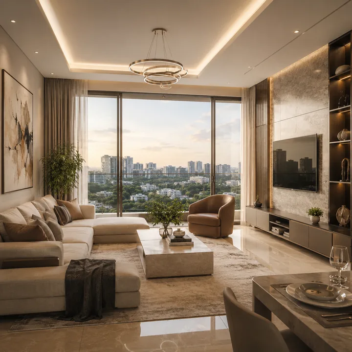 Arvind Nallurahalli living room interior